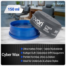 Novon Cyber Wax &ndash; 150 ml - Aqua Hair Wax