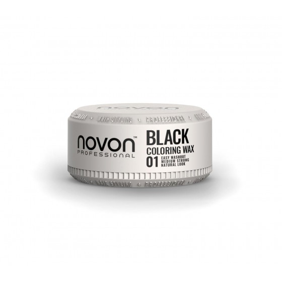 Novon Professional Coloring Wax - 01 BLACK - 100ml