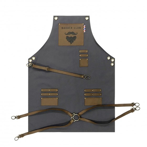 Novon Barber Sch�rze Apron - Ledersch�rze - Werkzeugsch�rze Model 003