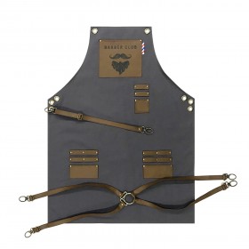 Novon Professional Barber Schürze Apron - Lederschürze -...