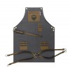 Novon Professional Barber Schrze Apron - Lederschrze - Werkzeugschrze Model 003