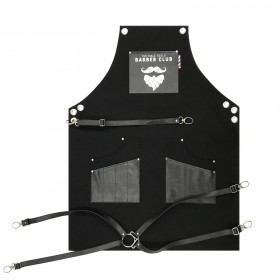 Novon Professional Barber Schürze Apron - Lederschürze -...