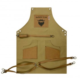 Novon Professional Barber Schürze Apron - Lederschürze -...