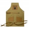 Novon Professional Barber Schrze Apron - Lederschrze - Werkzeugschrze Model 005