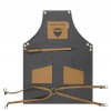 Novon Professional Barber Schrze Apron - Lederschrze - Werkzeugschrze Model 006