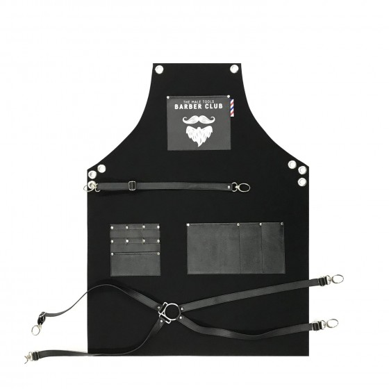 Novon Professional Barber Schrze Apron - Lederschrze - Werkzeugschrze Model 007