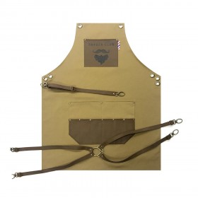 Novon Professional Barber Schürze Apron - Lederschürze -...