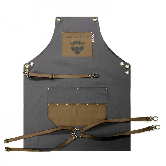 Novon Professional Barber Schrze Apron - Lederschrze - Werkzeugschrze Model 012