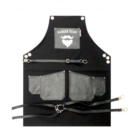 Novon Professional Barber Schrze Apron - Lederschrze - Werkzeugschrze Model 013