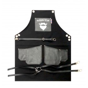 Novon Professional Barber Schürze Apron - Lederschürze -...
