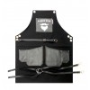 Novon Professional Barber Schrze Apron - Lederschrze - Werkzeugschrze Model 013