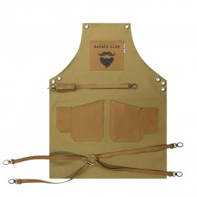Novon Professional Barber Schürze Apron - Lederschürze -...
