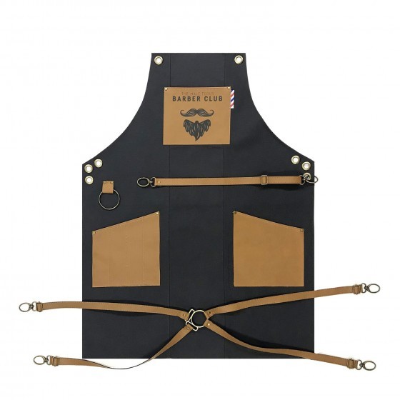 Novon Barber Sch�rze Apron - Ledersch�rze - Werkzeugsch�rze Model 017