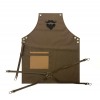 Novon Professional Barber Schrze Apron - Lederschrze - Werkzeugschrze Model 018