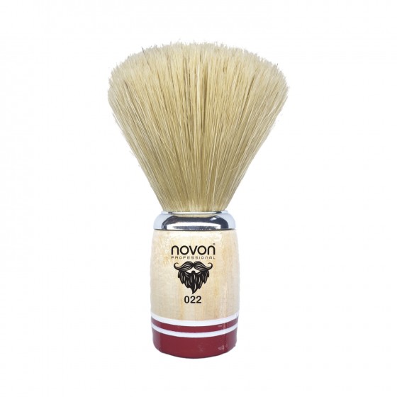 Novon Rasierpinsel / Shaving Brush Mod. 022 Red