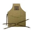 Novon Professional Barber Schrze Apron - Lederschrze - Werkzeugschrze Model 020