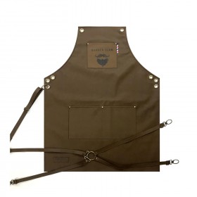 Novon Professional Barber Schürze Apron - Lederschürze -...