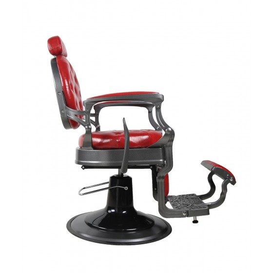 Barber Chair - THE CHESTER - Herrenstuhl - Red