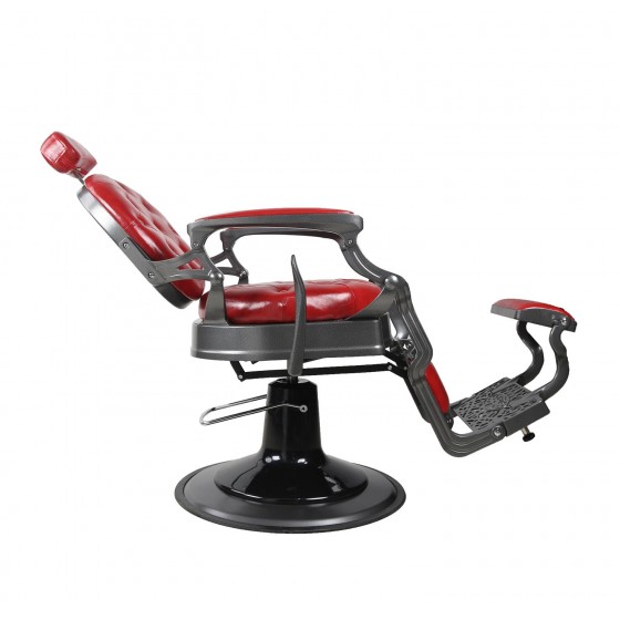 Barber Chair - THE CHESTER - Herrenstuhl - Red