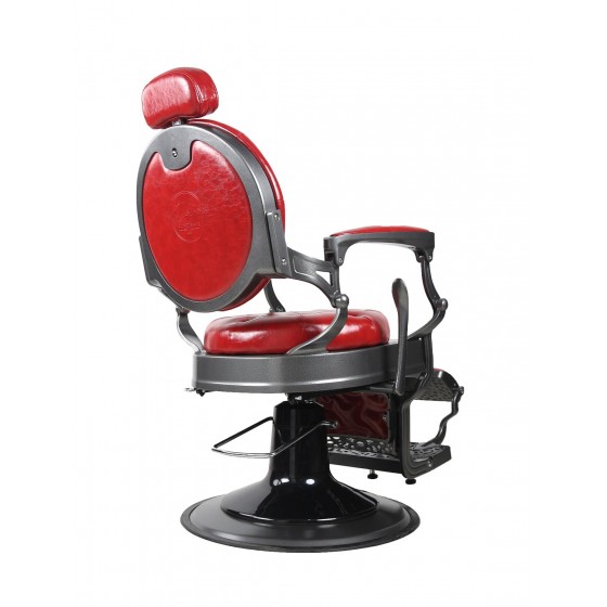 Barber Chair - THE CHESTER - Herrenstuhl - Red