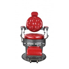 Barber Chair - THE CHESTER - Herrenstuhl - Red