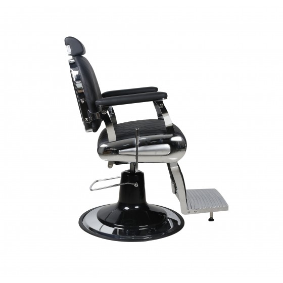 Barber Chair - TIGER - Herrenstuhl - Black