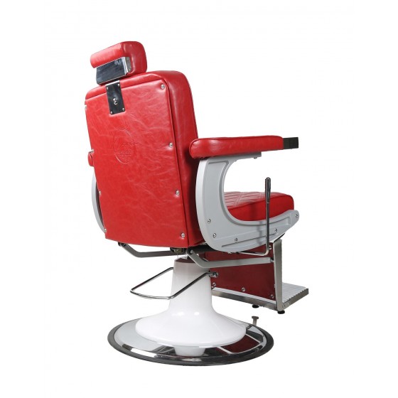 Barberstuhl THE EMPEROR Rot