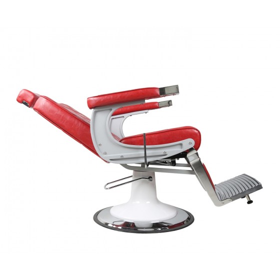 Barberstuhl THE EMPEROR Rot