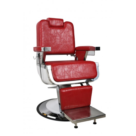 Barberstuhl DELUXE Rot