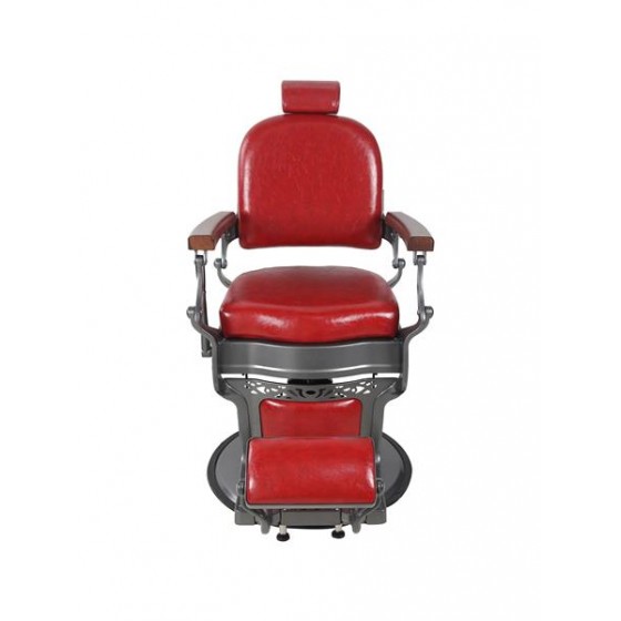 Barber Chair - VINTAGE - Herrenstuhl - Red