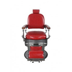 Barber Chair - VINTAGE - Herrenstuhl - Red