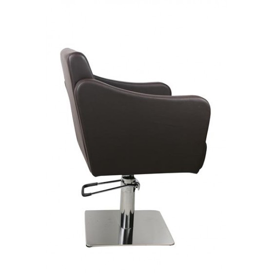 Friseurstuhl - LUNA - Damenbedienungsstuhl - Brown