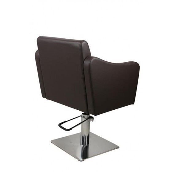 Friseurstuhl - LUNA - Damenbedienungsstuhl - Brown