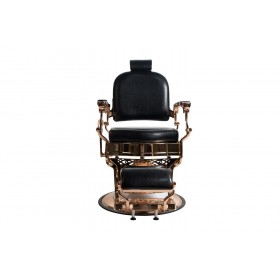 Barberstuhl OVALO Rosegold/Schwarz