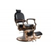 Barberstuhl OVALO Rosegold/Schwarz