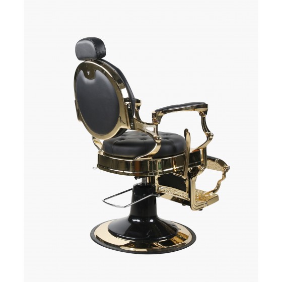 Barber Chair - THE CHESTER - Gold - Black