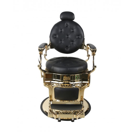 Barber Chair - THE CHESTER - Gold - Black