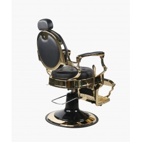 Barber Chair - THE CHESTER - Gold - Black