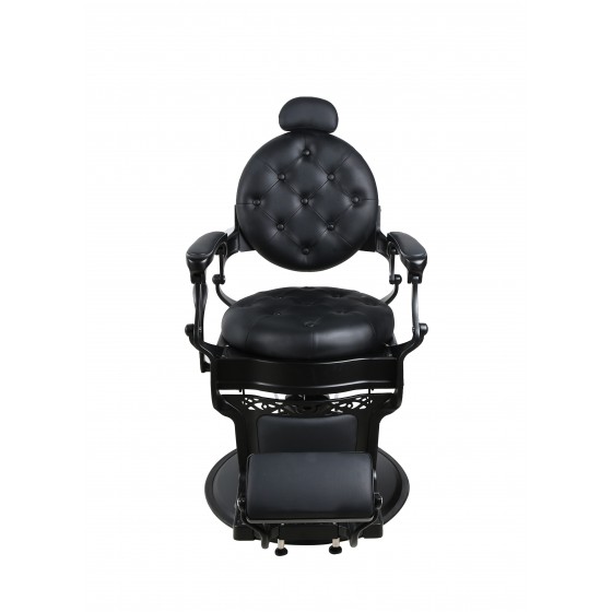 Barber Chair - THE CHESTER - Black Matte- Black