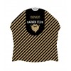 Novon Friseurumhang Barber Stripes Schwarz/Gold