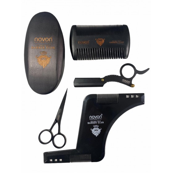 Novon Professional Barber Club Bart Geschenk Set