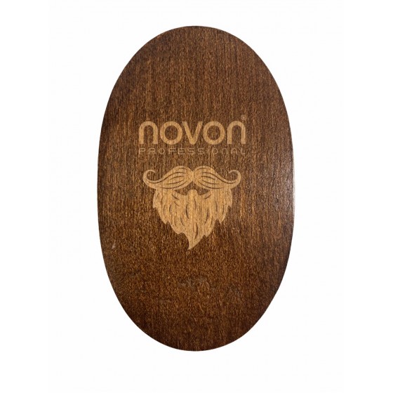 Novon Professional Barber Club Bartbrste Wooden Brush