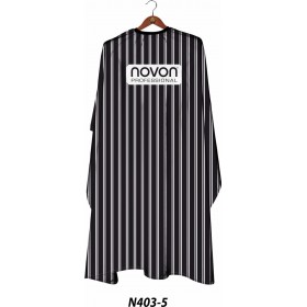 Novon Professional Hairdresser Cape/ Umhang - schwarz -...