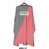 Novon Professional Hairdresser Cape/ Umhang - schwarz - wei - rot gestreift