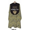 Novon Hairdresser Cape / Umhang - schwarz - gold - Barber Club Mini Logo
