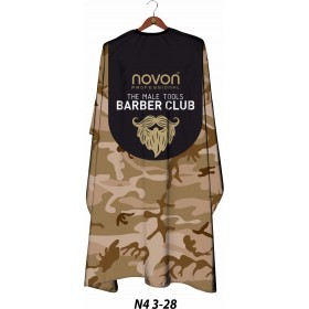 Novon Hairdresser Cape / Umhang - Barber Club Camouflage
